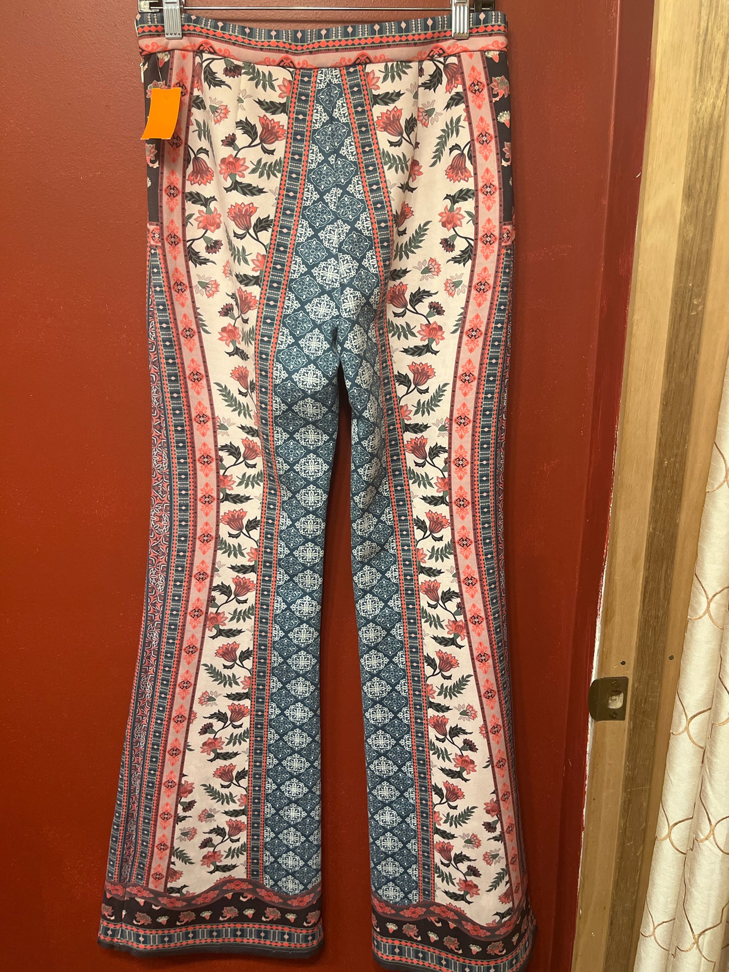 Size L Flying Tomato Multi-Color Flare Pants